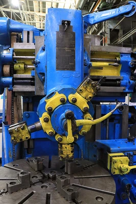 Used Bullard 42" Spiral Drive, Turret, Side Head, 4-Jaw Vertical Boring Mills (incld VTL) New Jersey US | Machinery Values #1441639