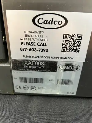 Cadco  Roberta XAF003 Convection Oven Fully Refurbished