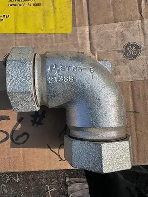 Dresser Anchor Pipes 1 5/8 Galvanized Arm Pipe PN 21338