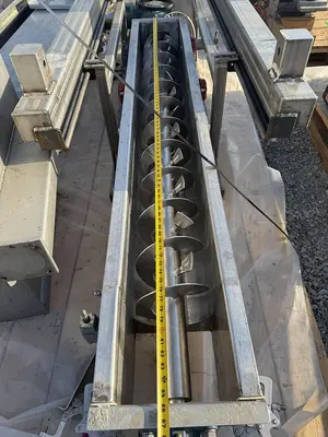 SCREW AND PADDLE CONTINOUS MIXER