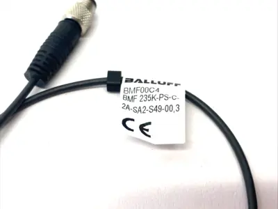 Used Balluff Magnetic Field Sensor, T-Slot, BMF 235K-PS-C-2A-SA2-S49-00,3 Proximity Sensors Michigan US | Maverick Industrial Sales #1394175