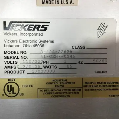 USED CINCINNATI MILACRON 3-424-2267A