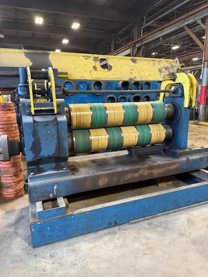 60" x .250" x 50,000Lb Pro-Eco Slitting Line