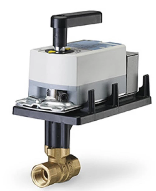 Siemens 173A-10315 1?Ã? 2W 40CV Ball Valve With GDE131.1P Actuator and Adapter [New]