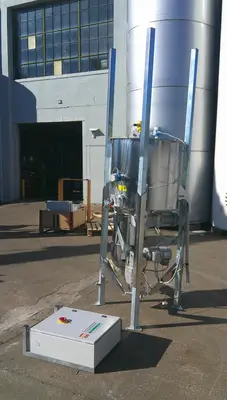 SPC9292  Feeder 2.5" Buhler AG screw feeder Stainless Steel