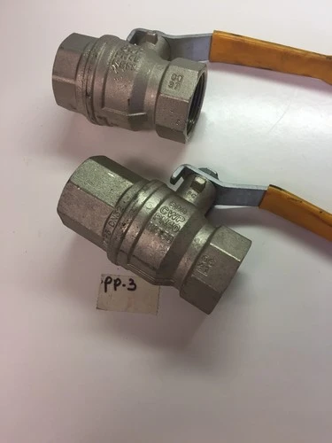 NEW Rub 600 CWP PN40 MS58 1 1/4" Ball Valve Lot Of 2 Fast Shipping!