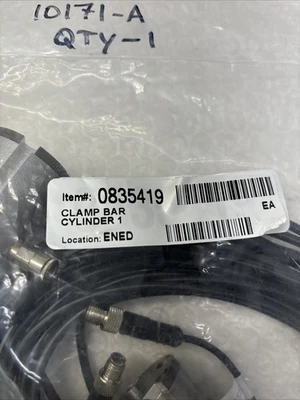 ** New QTY Of 2 Fabco-Air H-7-X-E Clamp Bar  Cylinder Fast Shipping #