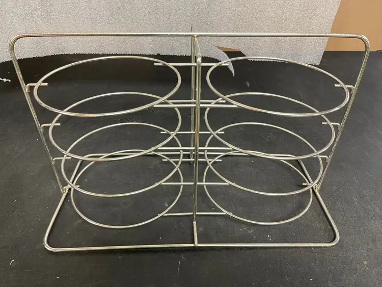 Used Falcon Restaurant Supply Used Chrome Plated 8 Pie Plate Caddy Cooling Rack Display Food Storage & Transportation Illinois US | Falcon Restaurant Supply #1375926