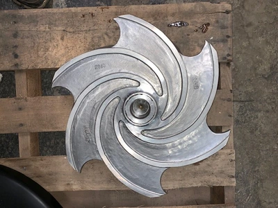 Impeller for Goulds 3196 6x8-15 diameter 14-1/4" Open Stainless