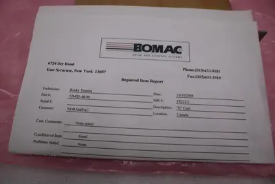 ELECTRO-FLYTE 12M21-00011-90 REV B REGULATOR CARD STOCK 3758A