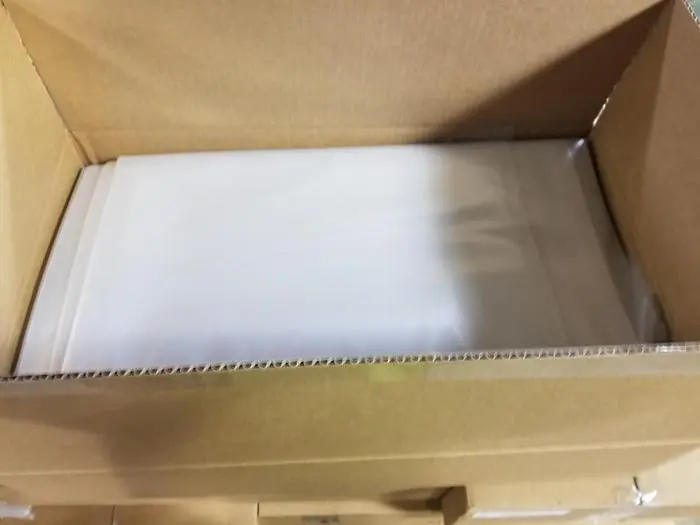 NEW JGW CO. INC. 38" X 64" X .005