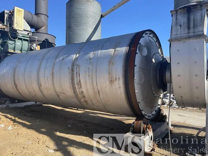 Used HEIL 10.5X32 DRUM DRYER AND CHIP PLANT Drum Dryers | CAROLINA MACHINERY SALES #421133