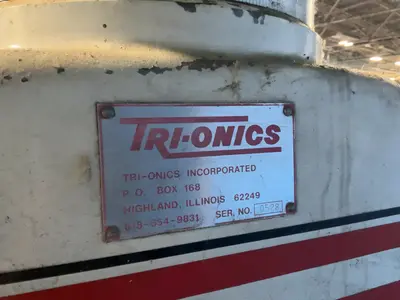 Tri-onics Incorporated 50” X 10”  Vertical Mill