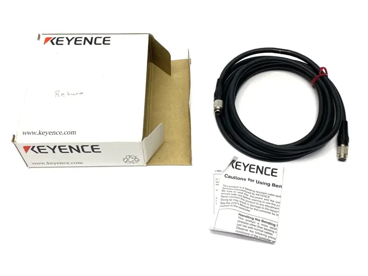 New | in-Stock KEYENCE Flex Resistant Extension Cable 3m, Intuitive Vision System Misc Electrical & Power Parts Michigan US | Maverick Industrial Sales #1395252