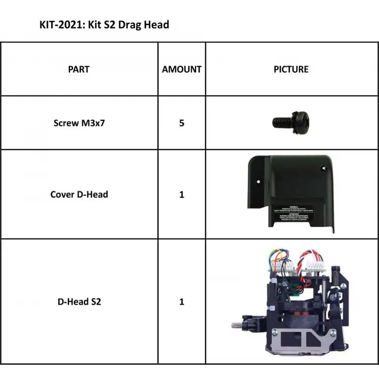 Used _UNKNOWN_ Drag Head kit for S(2)Class Series (KIT-2021) Screw Machine Accessories Oklahoma US | Wide Image Solutions #1538446