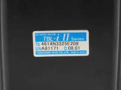 Tamagawa Seiko 4614N3325E208 AC Servo Motor  W Encoder 16mm Shaft