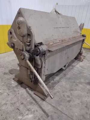 8' x 1/4" CHICAGO DREIS & KRUMP POWERED APRON BRAKE: STOCK 23704