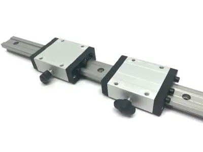 Used igus drylin® T Standard Carriage 2x with Hand Clamp, 16-1/8" Rail Slides Michigan US | Maverick Industrial Sales #1397738