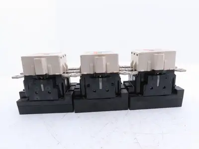 Fuji Electric SC-N5 (93) SC-N5 Motor Starter Contactor 3Ph 600V 93A Lot of 3
