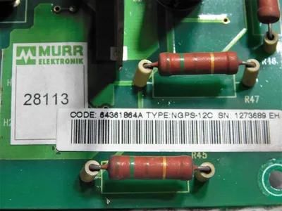 Murr Elektronik NGPS-12C Power Supply Voltage 64361864A Used