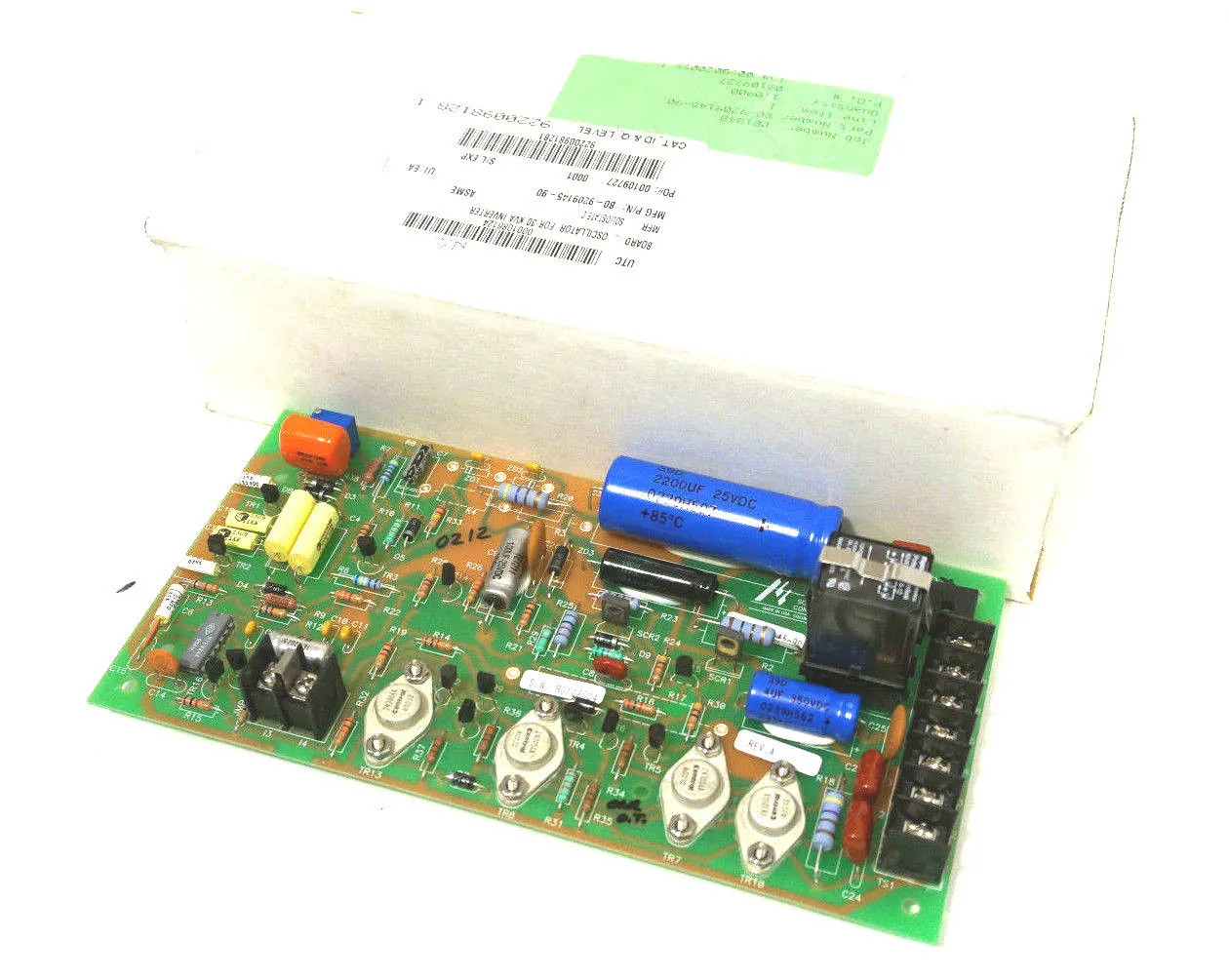 SOLID STATE CONTROLS 80-9209145-90 OSCILLATOR BOARD 80920914590