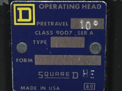 USED SQUARE D 9007-AEQ2699