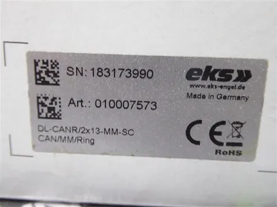 eks 010007573 d-light Redundant CAN-bus to Multimode Converter DL-CANR New NIB
