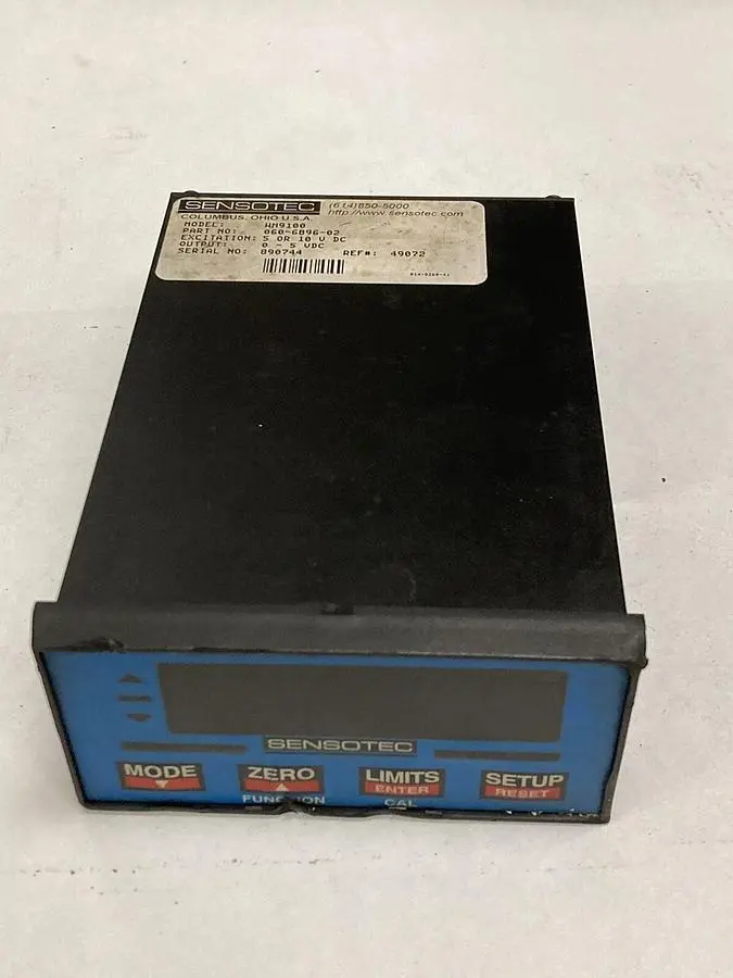 Used HONEYWELL SENSOTEC WM9100 Industrial Controls Ohio US | Surplus Asset Holdings #1241750