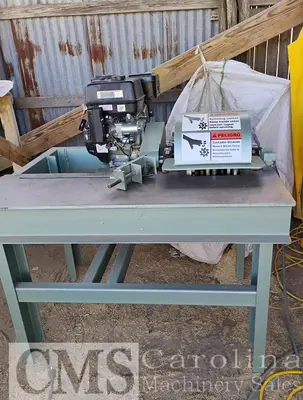 USED CUSTOM BUILT PALLET NOTCHER WITH GAS ENGINE