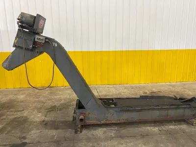JORGENSEN INCLINED CHIP CONVEYOR: STOCK 22284