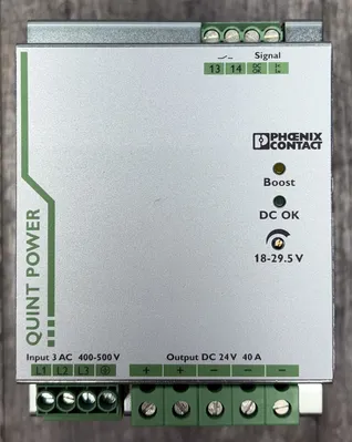 PHOENIX CONTACT 2866802 QUINT-PS/3AC/24DC/40 PLC Power Supplies | ESS Industrial Equipment Sales (5)