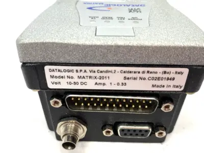 Used Datalogic Fixed Line Low-Density Code Reader 10-30VDC 1-0.33A Barcode Scanners Michigan US | Maverick Industrial Sales #1401902