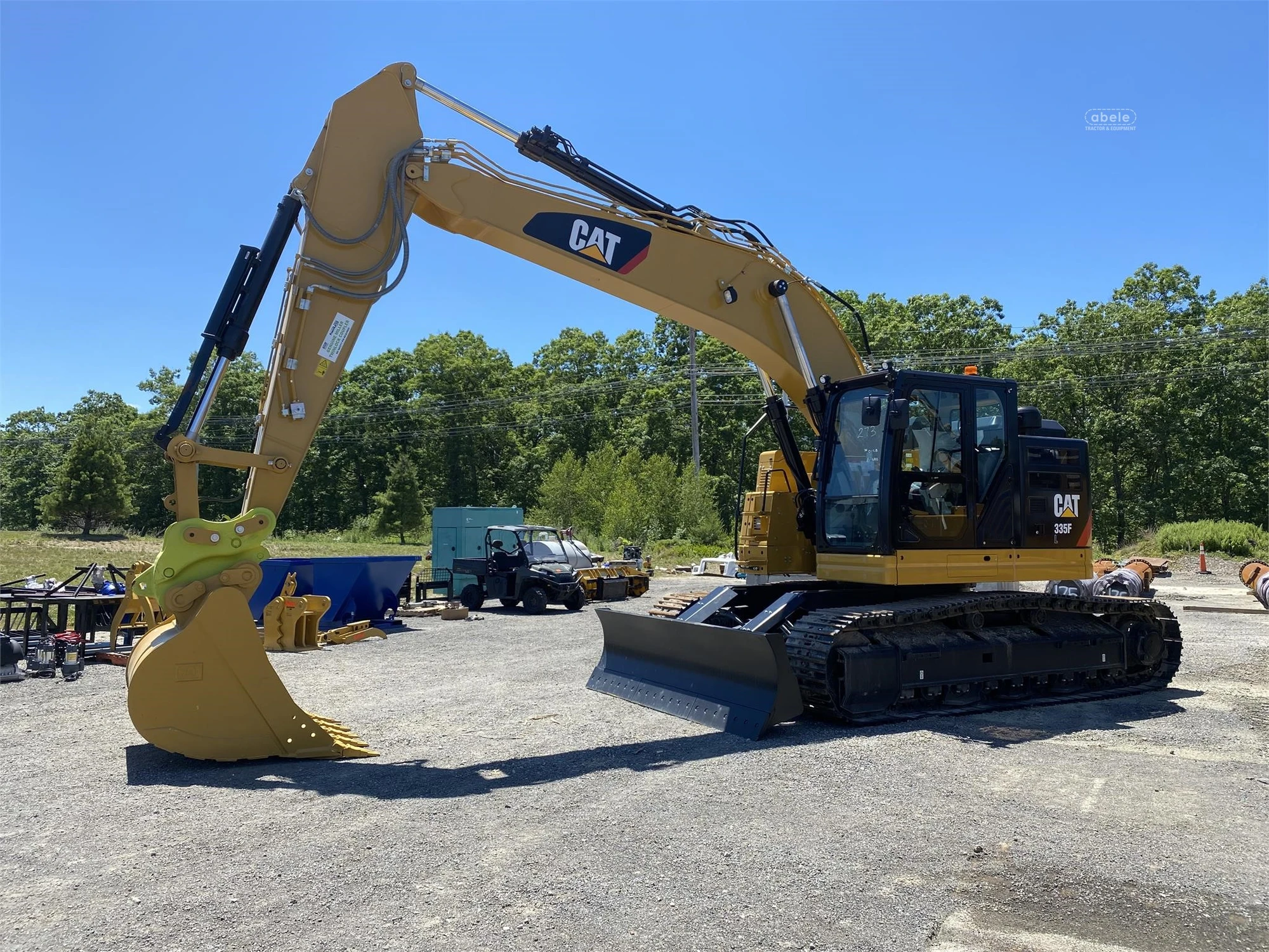Used 2019 CATERPILLAR 335F LCR Crawler Excavators | Abele Tractor #1342761