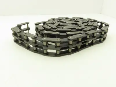 RF2060-2 Double Strand Roller Chain 1-1/2" Double Pitch 2" Wide 10' Length