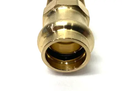 New | in-Stock Viega ProPress Adapter, 1/2" x 1/2", Press Conn. x MPT Bronze LOT OF 12 Plumbing Equipment Michigan US | Maverick Industrial Sales #1487322