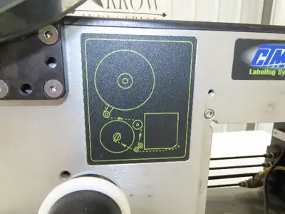 CTM 3600A-S84-EX High Speed Label Applicator No Printer 5" Width