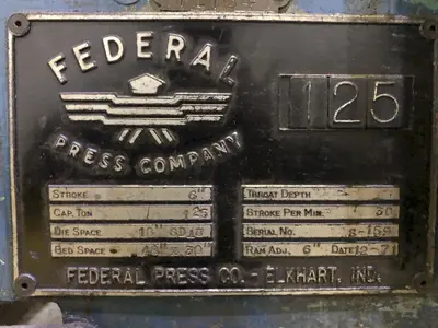 USED FEDERAL S2-125-48-30