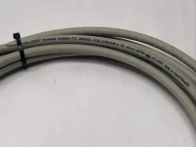 V15L-G-5M-PUR-U, 300755 | Pepperl+Fuchs V15L-G-5M-PUR-U Cordset Female M12 5-Pin 5m 300755 - Used