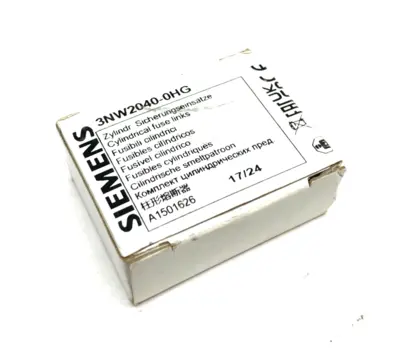 New | in-Stock SIEMENS SENTRON CYLINDRICAL FUSE, SLOW-BLOW, 4A Fuses | Maverick Industrial Sales #1103341