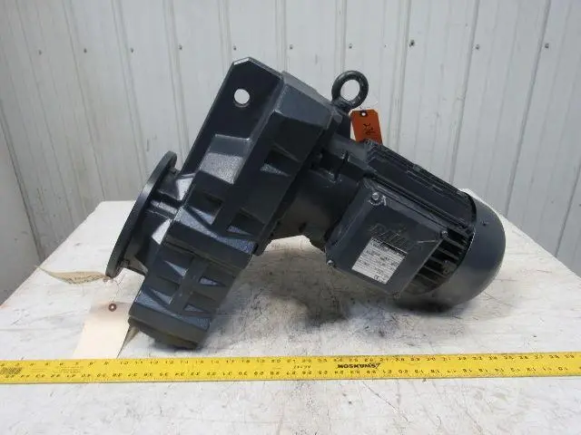 Bauer BF50-24/D11LA4/SP 5.5KW Gearmotor Hollow Shaft  10.86:1 Ratio 230/460V