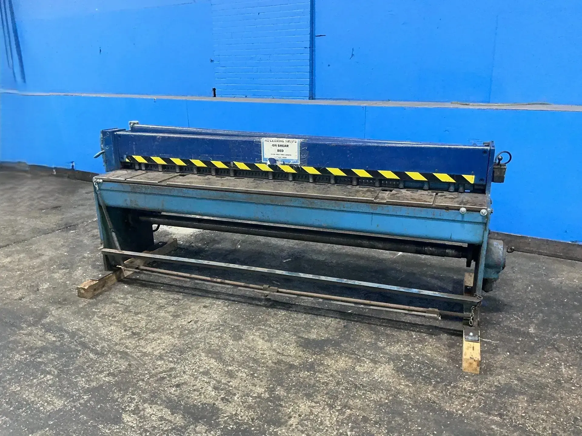 Used NIAGARA 18 Power Squaring Shears (Gauge) Ohio US | HGR 24 #1266174
