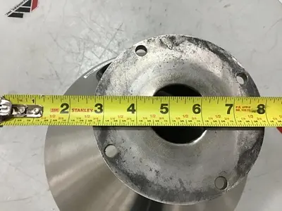 USED METAL FABRICATOR HOPPER