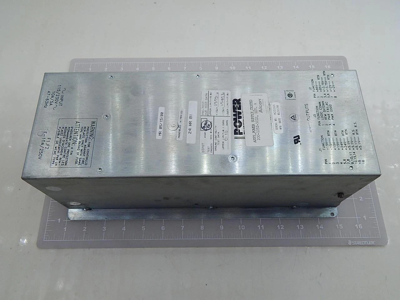 Used ALCON _UNKNOWN_ AC/DC Power Supplies | OCO Industrial #1650614