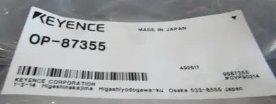 NEW KEYENCE OP-87355 CONTROL CABLE OP87355