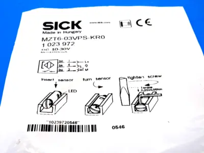 NEW SICK MZT6-03VPS-KR0 SENSOR 1023972 MZT603VPSKR0