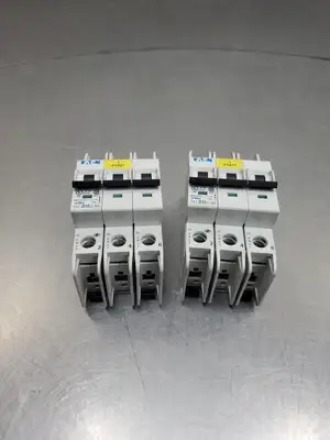 USED Eaton FAZ-D 10/3-NA Circuit Breaker, 10A, 480Y/277V
