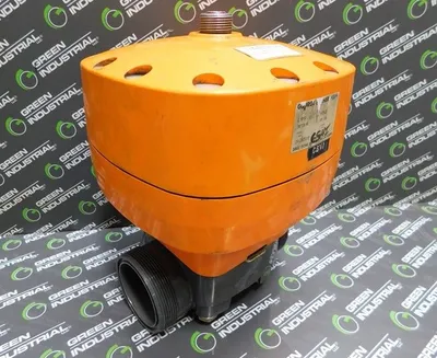 2" George Fischer 199.021.952 PVC Pneumatic Diaphragm Valve Used