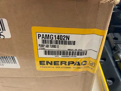 PAMG1402N | Enerpac  Turbo II Air Hydraulic Pump 4/3 Manual Valve - Used