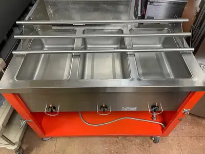 Used Duke Manufacturing E303-25PG Steam Tables (Food) Illinois US | Falcon Restaurant Supply #1374932