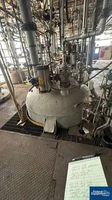 USED Tolan 2,200 Gal Tolan Reactor, 316 S/S, 120/150#